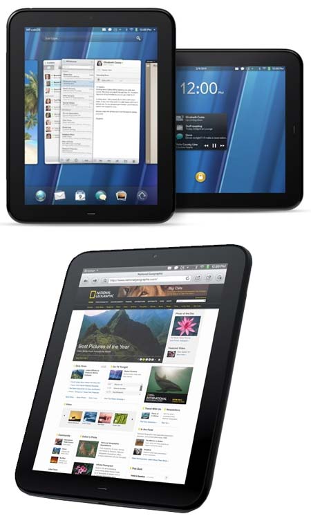 HP TouchPad - ярый противник iPad и Xoom